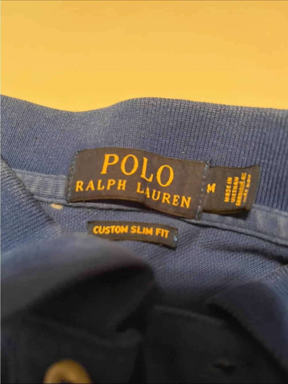 Ralph Lauren Men’s Royal Blue Polo with White Pony